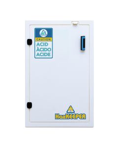 Polypropylene Acid Storage Cabinet, 23" Wide, Freestanding, 23"W x 18"D x 35"H